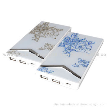 12,000mA Power Bank, Single USB